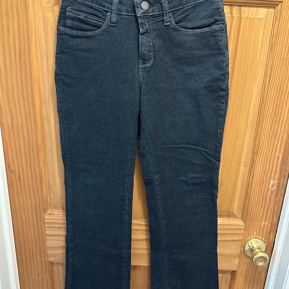 Women’s Lee Slender Secret Dark Denim Jeans Size 4P